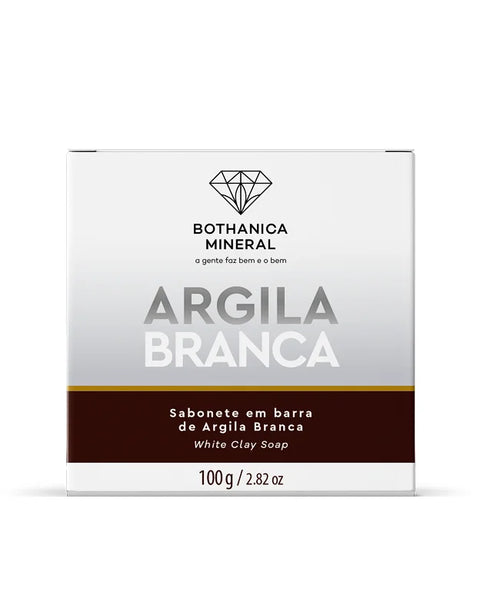 Sabonete de argila branca