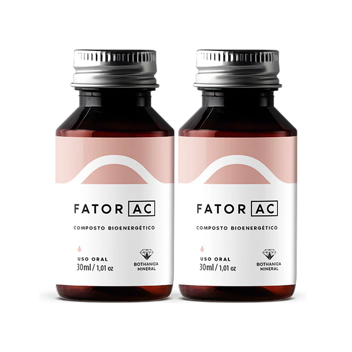 Kit com 2 frascos de Fator AC